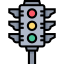 Traffic lights icon 64x64
