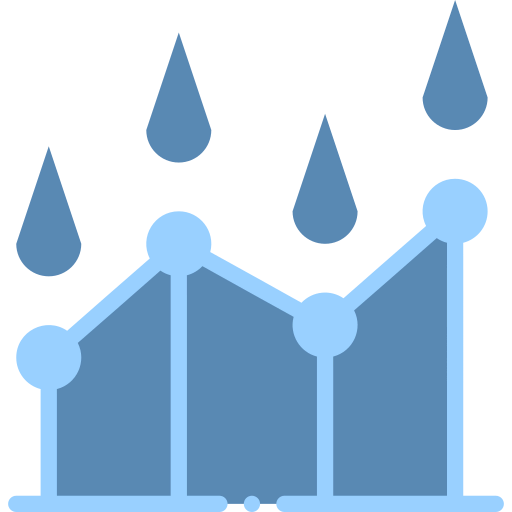 Line chart icon