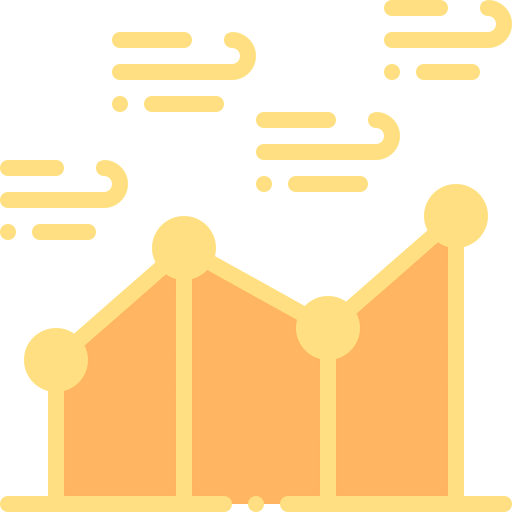 Line chart icon