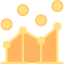 Line chart icon 64x64