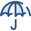 Sun umbrella icon 64x64