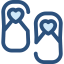 Flip flops icon 64x64