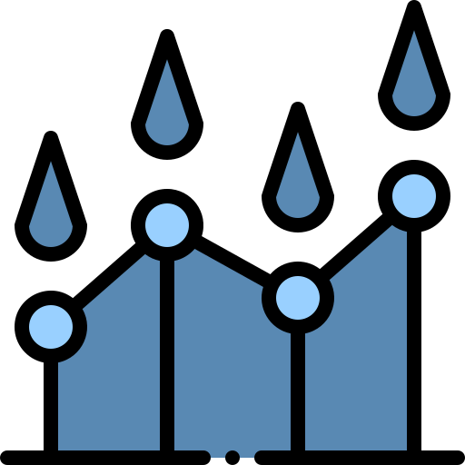 Line chart icon
