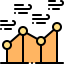 Line chart Symbol 64x64