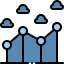 Line chart icon 64x64