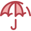 Sun umbrella icon 64x64