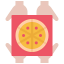 Pizza deliver icon 64x64
