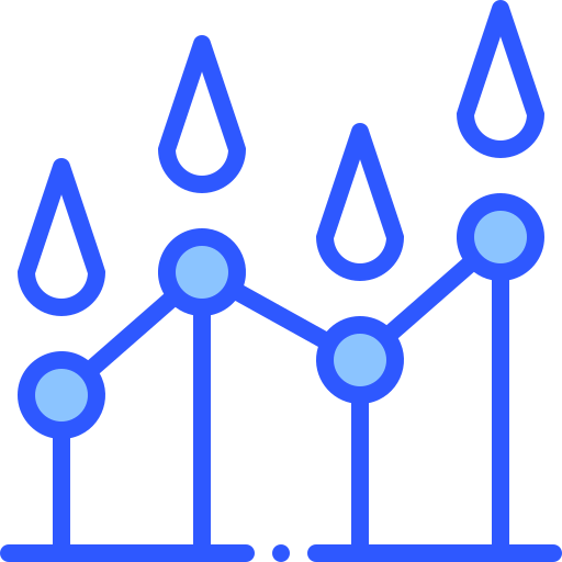 Line chart icon