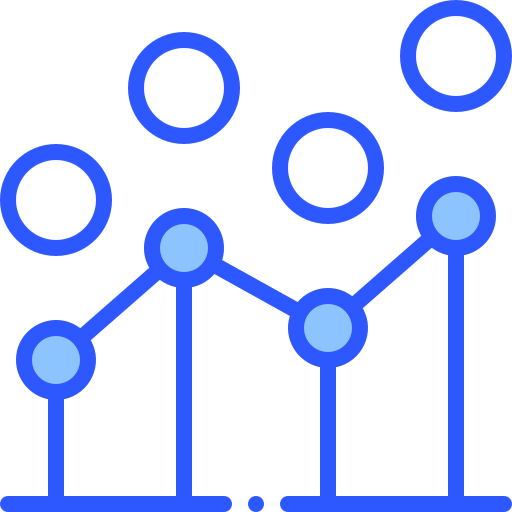 Line chart icon