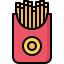French fries icon 64x64