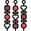 Shish kebab icon 64x64