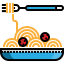 Spaghetti icon 64x64