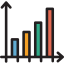 Bar chart ícono 64x64