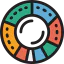 Pie chart ícono 64x64