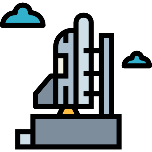 Rocket launch icon