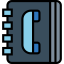 Phone book icon 64x64