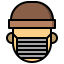 Dentist mask icon 64x64