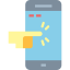 Touch screen icon 64x64