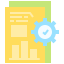 Bar chart icon 64x64