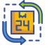24 hours icon 64x64