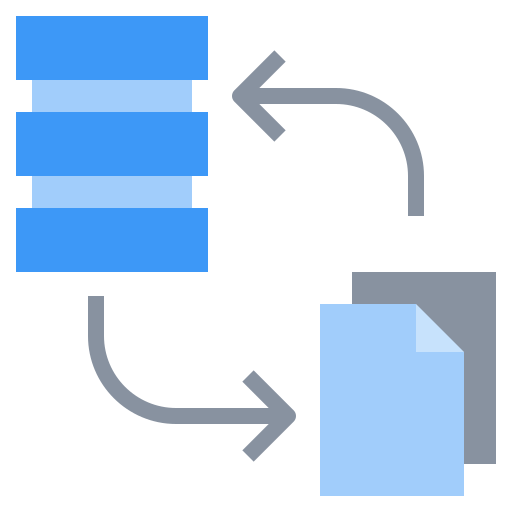 Data transfer icon