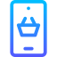 Mobile shopping ícone 64x64