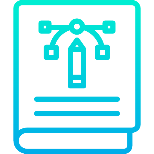 Editorial design icon