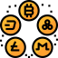 Cryptocurrency Symbol 64x64