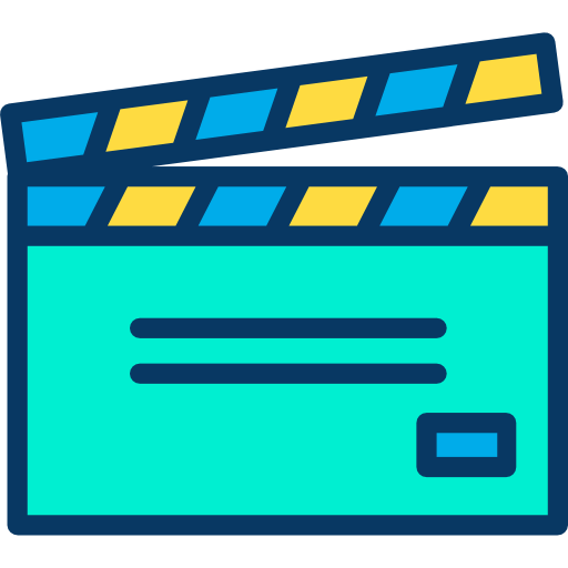 Clapperboard icon