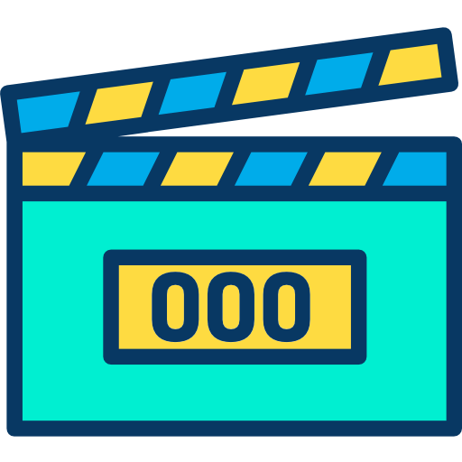 Clapperboard アイコン