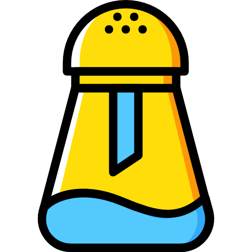 Salt shaker ícono