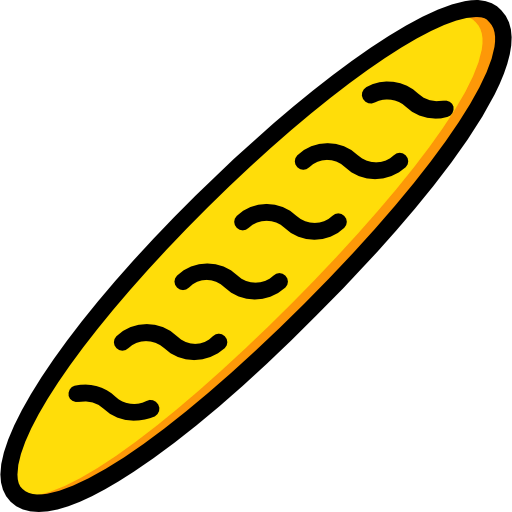 Baguette ícono