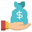 Money bag icon 64x64