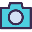 Photo camera icon 64x64