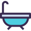 Bathtub icon 64x64