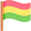 Rastafari flag Ikona 64x64