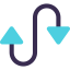 Double arrow icon 64x64