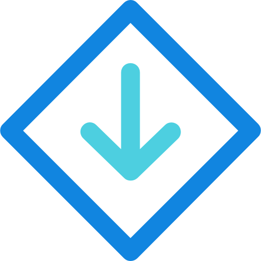 Down arrow icon