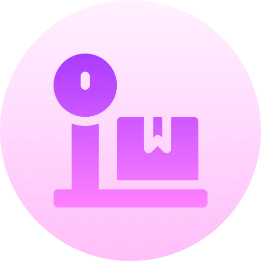 Weighing scale ícono