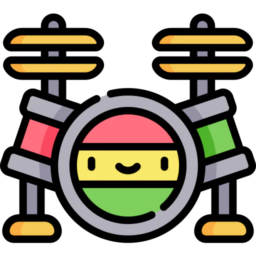 Drum kit icon