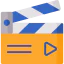 Clapperboard ícone 64x64