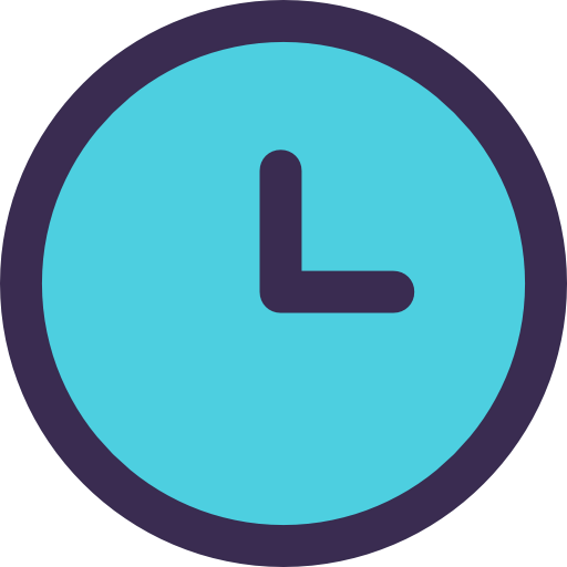 Wall clock icon