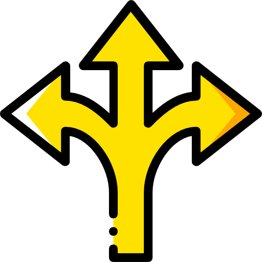Three arrows icon