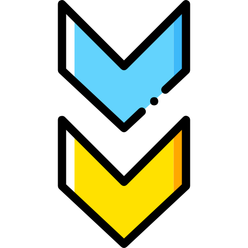 Down arrow icon