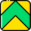 Up arrow icon 64x64