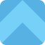 Up arrow icon 64x64