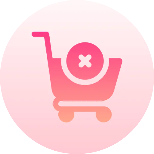 Delete cart 图标