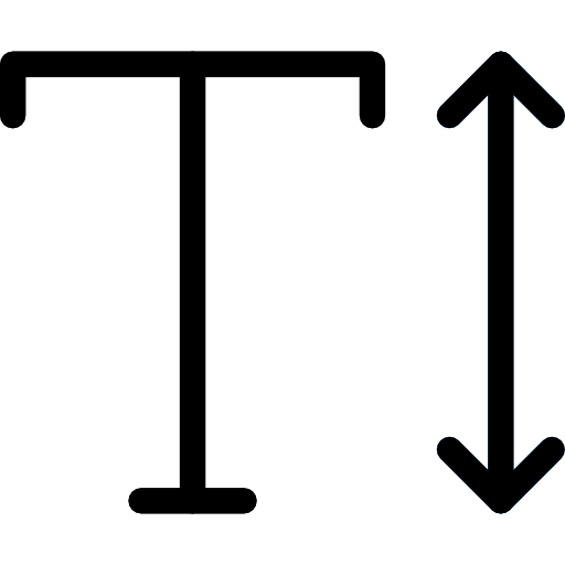 Line spacing іконка