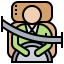 Seatbelt icon 64x64