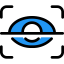 Eye scan icon 64x64